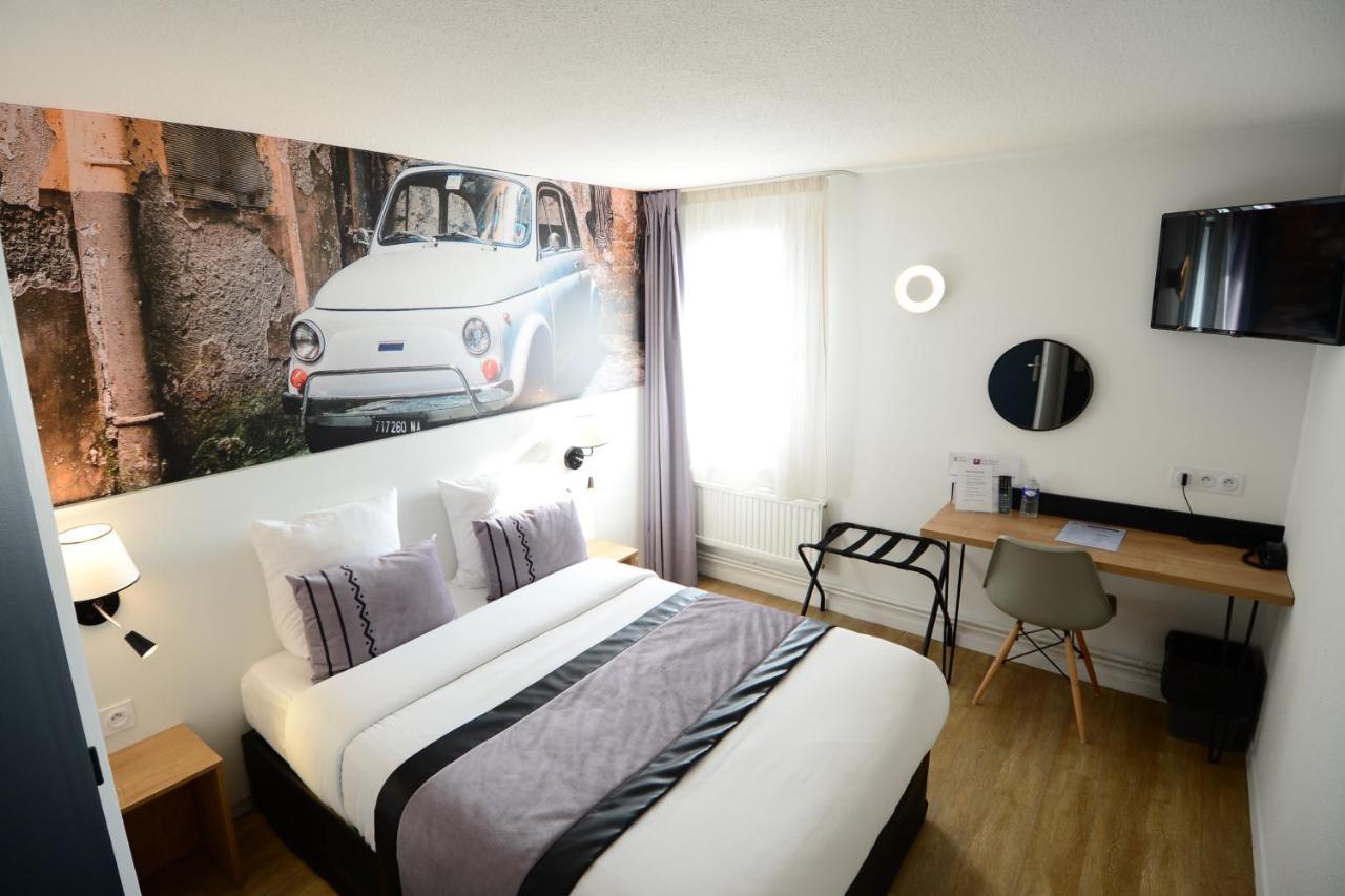 Logis Cris Hotel Et Restaurant, Lyon Sud-Est Corbas Exterior foto