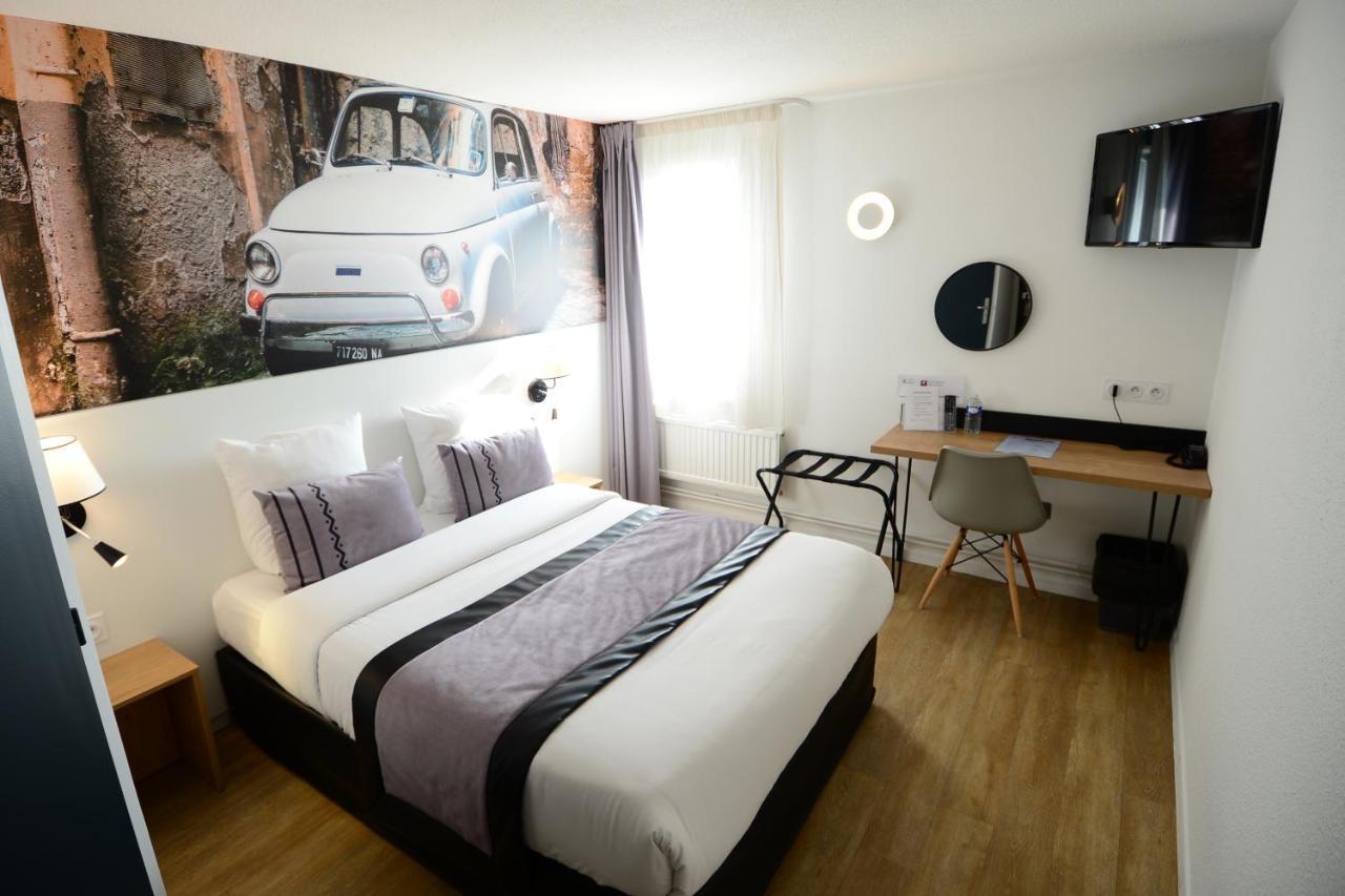 Logis Cris Hotel Et Restaurant, Lyon Sud-Est Corbas Exterior foto