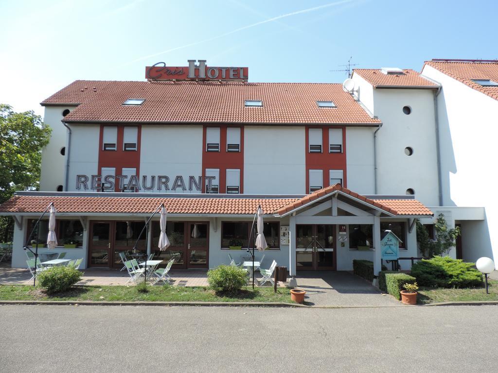 Logis Cris Hotel Et Restaurant, Lyon Sud-Est Corbas Exterior foto